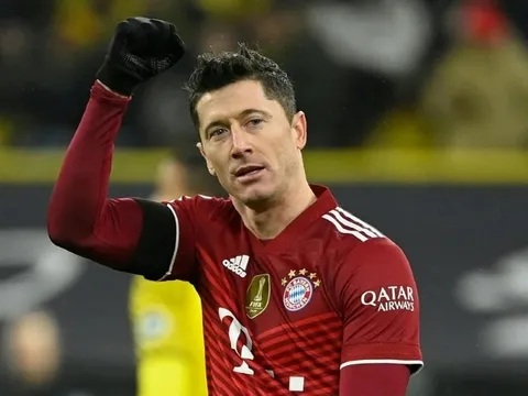 Lewandowski áp đảo ở cuộc đua giành Chiếc giày vàng châu Âu