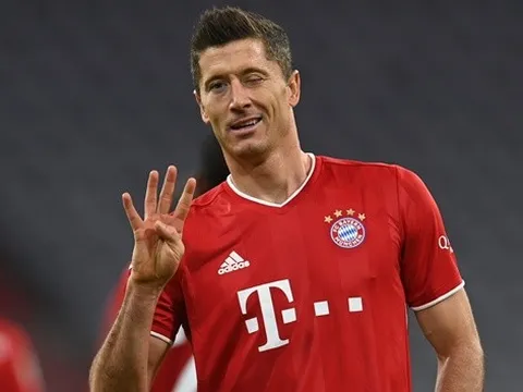 Lewandowski tiếp tục thâu tóm một giải thưởng cá nhân cao quý