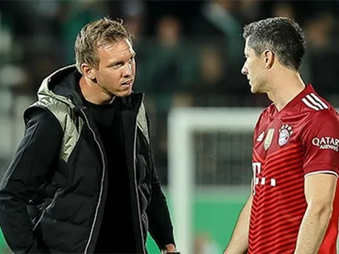 Xấc xược với Nagelsmann, Lewandowski hóa "cừu đen" ở Bayern