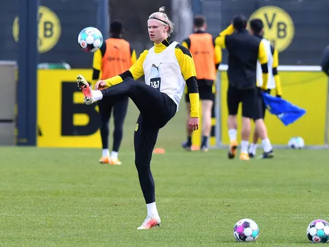 Liên hệ Mino Raiola, Barca sẵn sàng kích hoạt bom tấn Erling Haaland