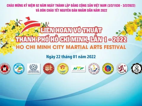 Liên hoan Võ thuật thành phố Hồ Chí Minh mừng Xuân Nhâm Dần 2022: Sự kiện võ thuật độc đáo và hấp dẫn