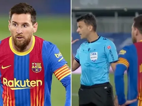 SỐC! Trọng tài trận Real - Barca đáp trả quá gắt, khiến Messi 'quê độ'