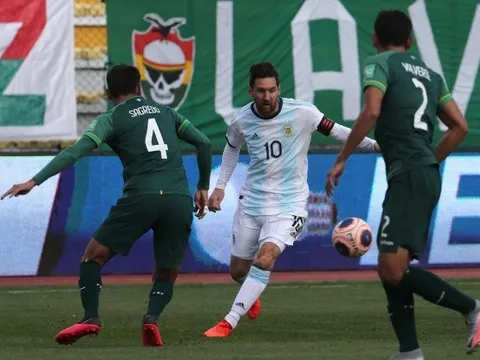 Lionel Messi mờ nhạt, đối thủ khiến Argentina choáng váng ở độ cao hơn 3000m