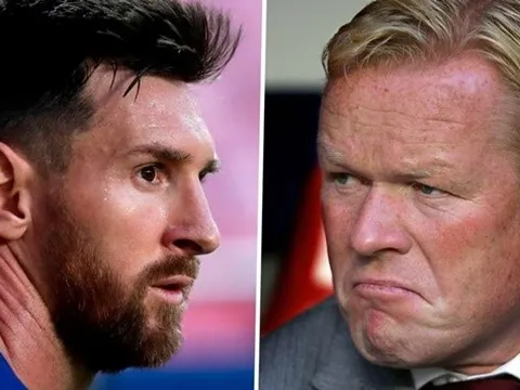 Sau tất cả, Koeman công khai sự thật về mối quan hệ với Messi