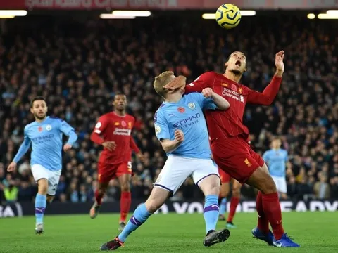 Liverpool kém 11 điểm, Van Dijk mô tả sức mạnh Man City