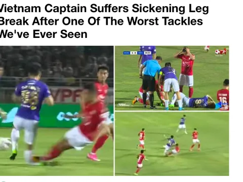 Loạt báo nước ngoài choáng váng: "Pha tắc bóng kinh hoàng chưa từng có"