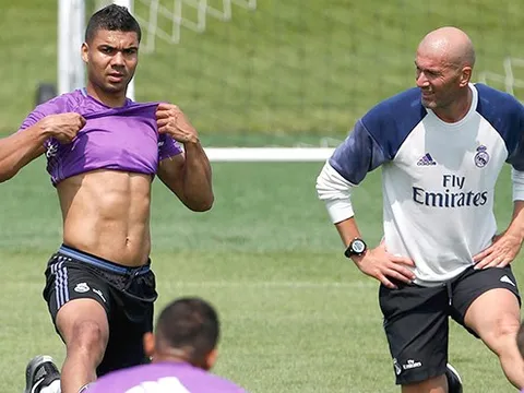 Đề đạt của Casemiro với Zidane cho thấy tâm lý mà M.U đang cần