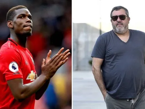 Để Raiola lộng hành, Pogba khiến người cũ Man Utd 'sốc nặng'