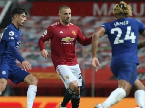 Luke Shaw chỉ ra điểm tích cực của Man Utd sau trận hòa Chelsea