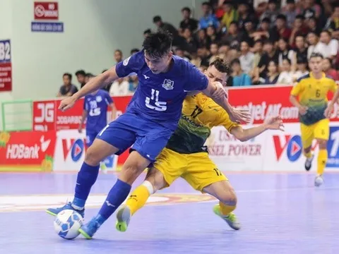 Lượt 10 giải futsal VĐQG: Tân binh Đắc Huy ghi bàn, Sahako chật vật giành 1 điểm