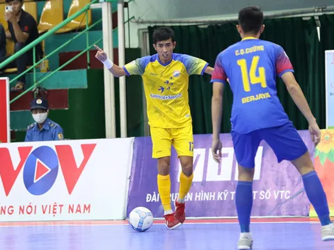 Lượt 14 giải futsal VĐQG - Trọng Luân lập hat-trick, SS.KH duy trì ngôi nhì bảng