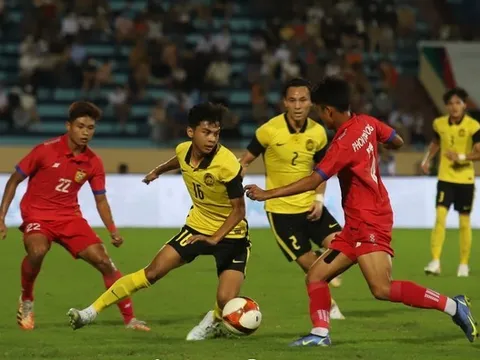 Đánh bại Lào, U23 Malaysia rộng cửa cho vé đi tiếp