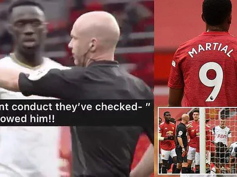 Maguire bênh vực trọng tài, thuyết phục Rashford về chiếc thẻ đỏ của Martial