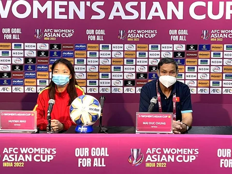 HLV Mai Đức Chung: Tuyển nữ Việt Nam giữ lời hứa với người hâm mộ