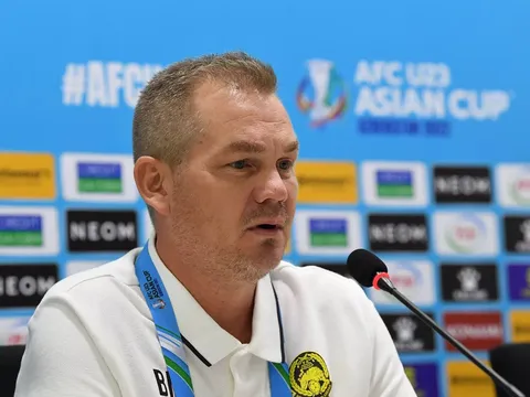HLV Maloney lý giải U23 Malaysia thua toàn tập trước U23 Việt Nam