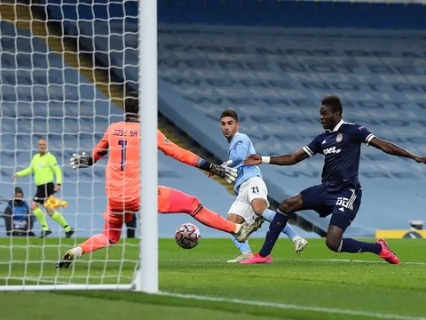 Man City áp đảo CLB Hy Lạp, độc chiếm bảng C với chiến thắng nhẹ