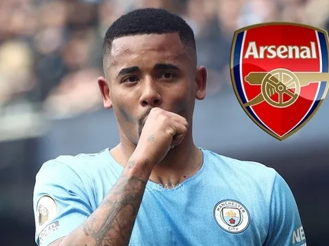 Man City bật đèn xanh, chốt giá bán Gabriel Jesus cho Arsenal