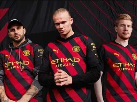 Man City chính thức công bố áo sân khách mùa giải 2022/23