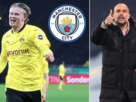 Man City đạt điều khoản ký Haaland