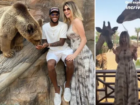 "Trốn nghĩa vụ" ĐTQG, Fred du hí cùng người vợ xinh đẹp tại Dubai