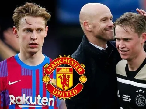 Ten Hag quá dứt khoát, vụ De Jong - M.U định đoạt trong 7 ngày
