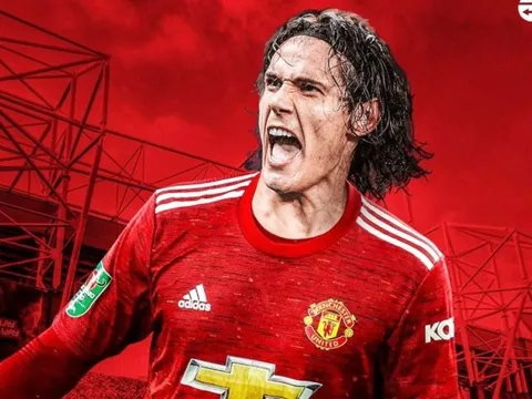 Man Utd: Cavani đến là để thắp sáng "bộ 3 nguyên tử"