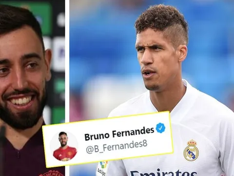 Man Utd chốt hợp đồng, Bruno lập tức gửi thông điệp đến Varane