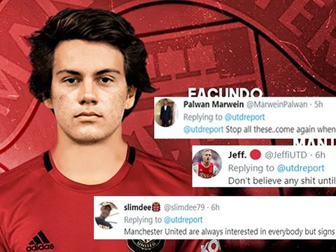 Man Utd chuyển hướng chèo kéo sao mai Uruguay, CĐV ngay lập tức phản đối