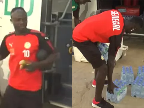 Hành động ấm áp của Sadio Mane khi về hội quân cùng đội tuyển