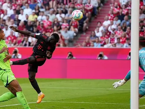Mane đen đủi trong ngày Bayern lên đỉnh Bundesliga