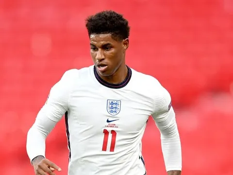 Marcus Rashford cùng 2 ngôi sao bị loại khỏi đội tuyển Anh