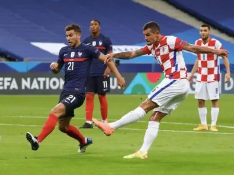 Martial chói sáng, Pháp ngược dòng đánh bại Croatia