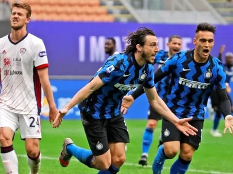 Chức vô địch Serie A coi như khó thoát khỏi tay Inter Milan
