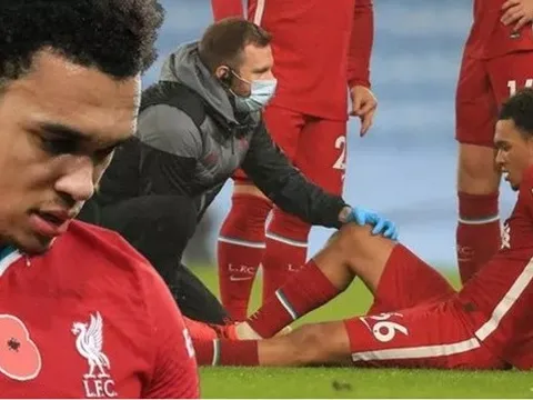 “Máy tạt” của Liverpool vắng 6 trận, lỡ đại chiến với Leicester City