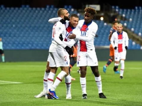 Mbappe lập công trong ngày Neymar vắng mặt, PSG tìm lại nhịp thắng quen thuộc