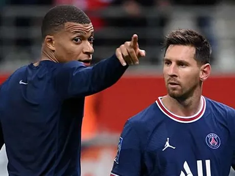 'Mbappe sẽ phải chấp nhận nếu ghi bàn ít đi khi có Messi'