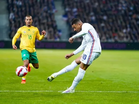 Mbappe thăng hoa trong trận thắng 5-0 của tuyển Pháp