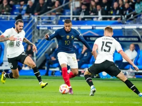 Mbappe 'xé toang' hàng thủ Áo, Pháp giành thắng lợi đầu tay