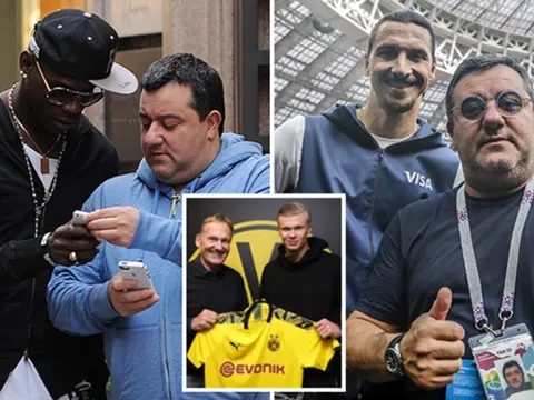 Mino Raiola: Gã béo thị phi trên thị trường chuyển nhượng