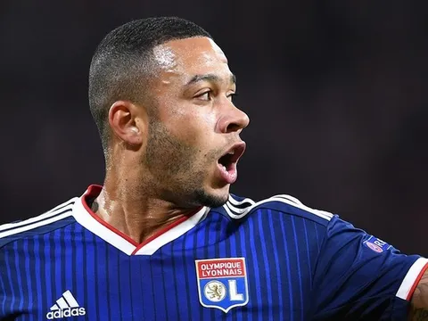 CHOÁNG: Memphis Depay chuẩn bị đeo băng thủ quân Lyon