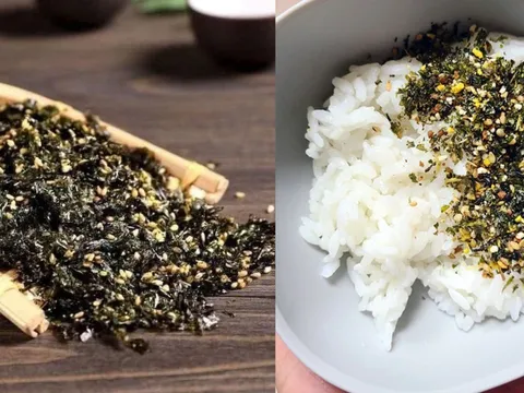 Mẹo tự làm rong biển rắc cơm tại nhà chỉ cần 3 nguyên liệu