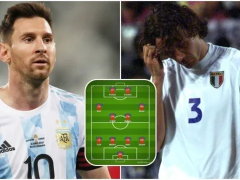 Messi, Cruyff, Maldini: Đội hình huyền thoại chưa từng giành danh hiệu với đội tuyển