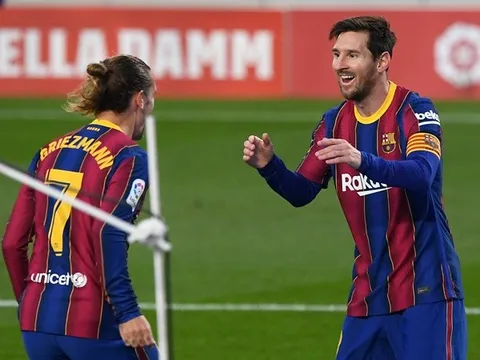 'Hot trend' sân cỏ châu Âu tuần qua: Đẳng cấp Messi; 'Drama' ở Ligue 1