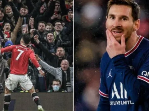 Messi trượt penalty cùng lúc Ronaldo lập siêu phẩm