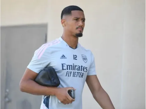 Arteta định đoạt tương lai Saliba