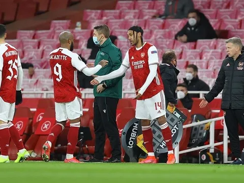 XONG! Aubameyang bị sốt rét, Mikel Arteta nói rõ tình hình