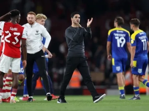 Mikel Arteta tự hào vì quái thú của Arsenal