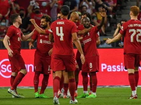 Salah nổ súng, Liverpool dễ dàng hạ gục Crystal Palace