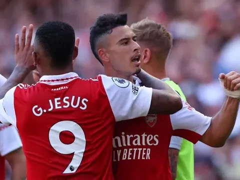 Một sao Arsenal đang bùng nổ không kém Jesus