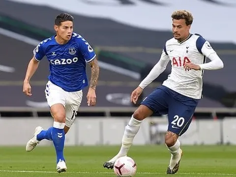 Mourinho bất lực, Tottenham thất thủ trước dàn tân binh thượng hạng của Everton